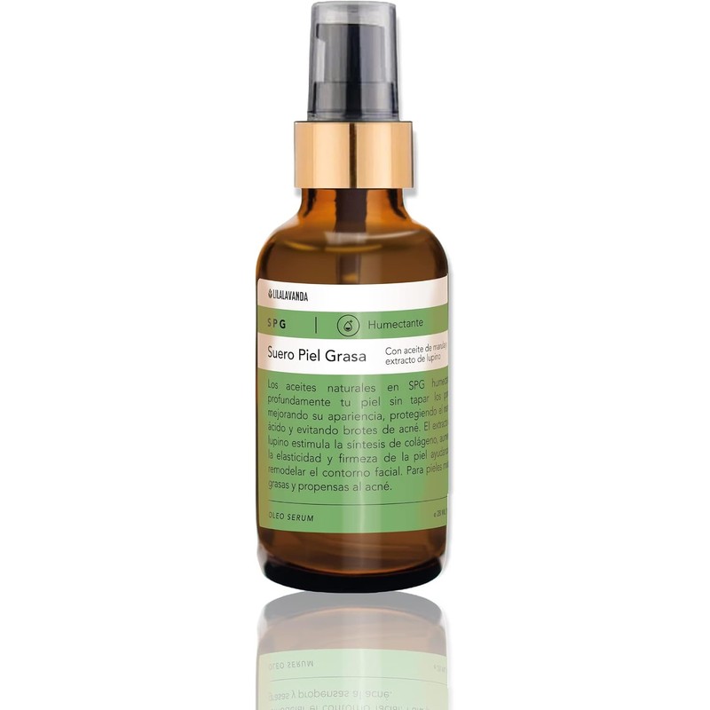 LilaLavanda – SPG Suero Facial Piel Grasa y Mixta –