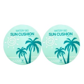 Lieno Moisture Big Sun Cushion 25g 2pcs / 리에노 수분 듬뿍 빅 선쿠션 25g 2개