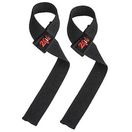 2Fit Lifting Wrist Cotton Straps for Weightlifting, Bodybuilding, Powerlifting,Deadlifting and Strength Training Workout - Anti-Slip & Heavy-duty Stitching - Durable Deadlift Straps for Gym Lifting Support Workout Cushions Wrists