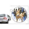 Pets-easy Circular Sticker Dog 10 cm Belgian Shepherds
