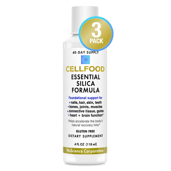 3-Pack Cellfood Silica (118ml each)