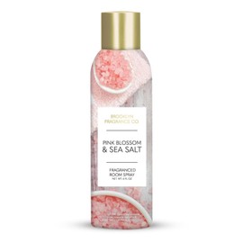 Brooklyn Fragrance Co. Spring Spa Room Spray – Premium Pink Blossom & Sea Salt Air Freshener -Long lasting home Fragrance Spray for Bathroom, office & small spaces- 6 Fl oz.