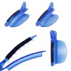 Durlo 2PCS Blue Easy Speed Separator Hair Clips for Hair