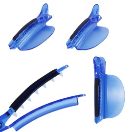 Durlo 2PCS Blue Easy Speed Separator Hair Clips for Hair Extension Wig Dyeing Perming Highlights​