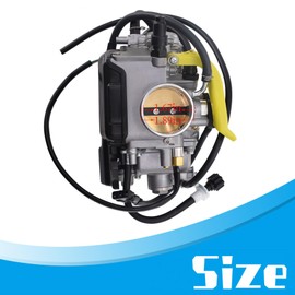 Silscvtt Carburetor Carb Replacement for 16100-HP1-673 Replacement for Honda Sportrax 450 TRX450R 2004-2005