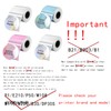 4rolls M110Thermal Labels Round1.96（50mm） Waterproof Circle Sticker Laser Paper for