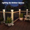 Solar Post Cap Lights Outdoor 12pack, Waterproof Solar Powered Deck