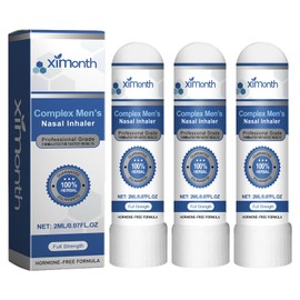 Firmx Testo Drive Nasal Inhaler Testodrive Nasal Inhaler Natural Ingredients Increase Energy and Increase Vitality Pack of 3