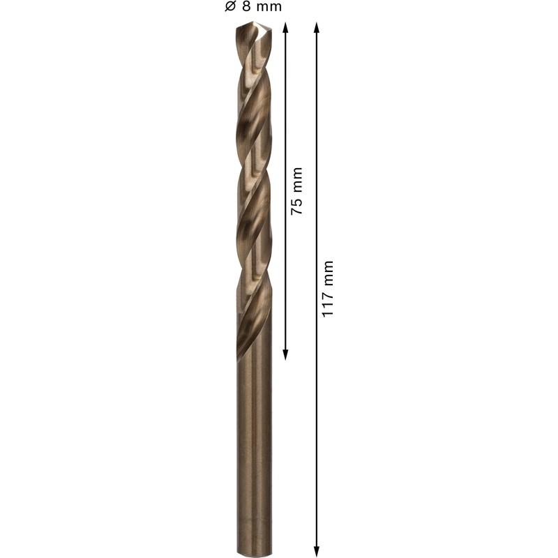 Bosch Professional Metal Drill Bit HSS-Cobalt, 2608585894