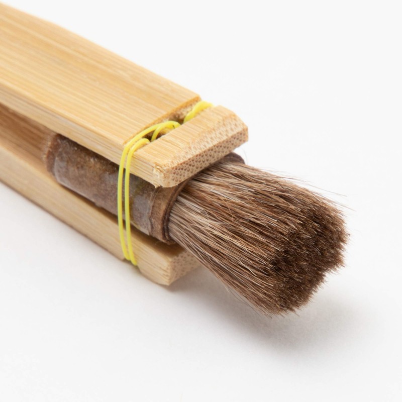 Endoshoji BHK7501 Brush, Commercial Use, Bamboo Handle, Sushi Brush (Horse
