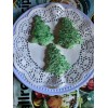 Unbranded Homemade Christmas Tree Cookies 1 Dozen Made Fresh
