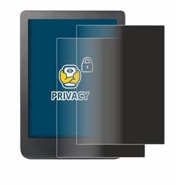brotect (2 Pack Privacy Screen Protector compatible with Kobo Clara HD (6") / BW/Colour [Anti-Spy, Protection-Film, Blue Light Filter]
