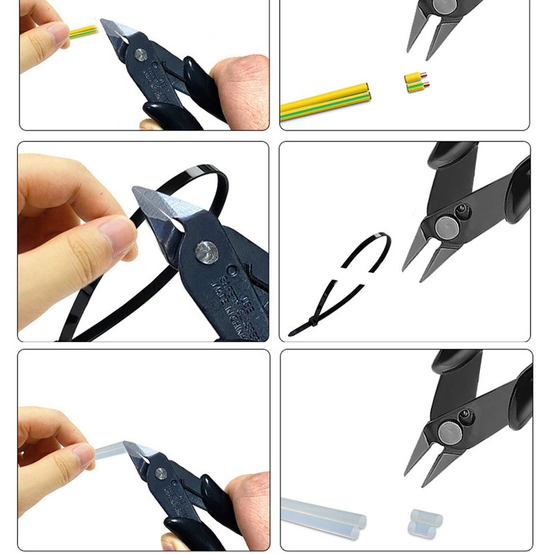 Micro Wire Flush Cutter Internal Spring 5 Inch Professional Wire