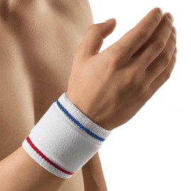 Bort ActiveColor Wrist Bandage Velcro Hand Joint Support Bandage, White, M