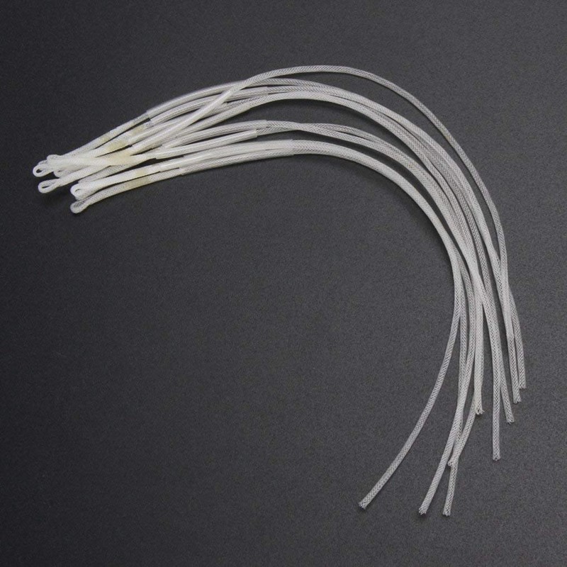 10x Poly Leader Trout Braided Loops Floating