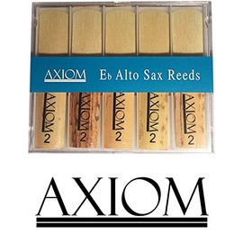 Axiom Alto Saxophone Reeds 2.0 - Box of Ten Quality Sax Reeds
