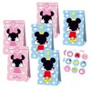 OU RUI 12Pcs Mouse Party Bags With Stickers Paper Supplies