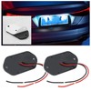 SING F LTD 2PCS LED License Plate Light 12V-24V Waterproof
