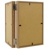 AEVETE 5x7 Picture Frames Double Hinged Wood Folding Photo Frames