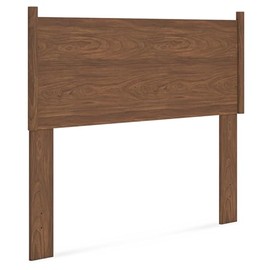 Signature Design by Ashley Fordmont Mid-Century Modern Panel Headboard, Full, Dark Brown