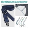 RayTour 20 Pieces Men Suspender Clips Sheet Straps Holder Fasteners