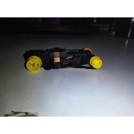 extreme 3d customs Yellow HO Slot Car 4 Gear Rims (Set Of 4)