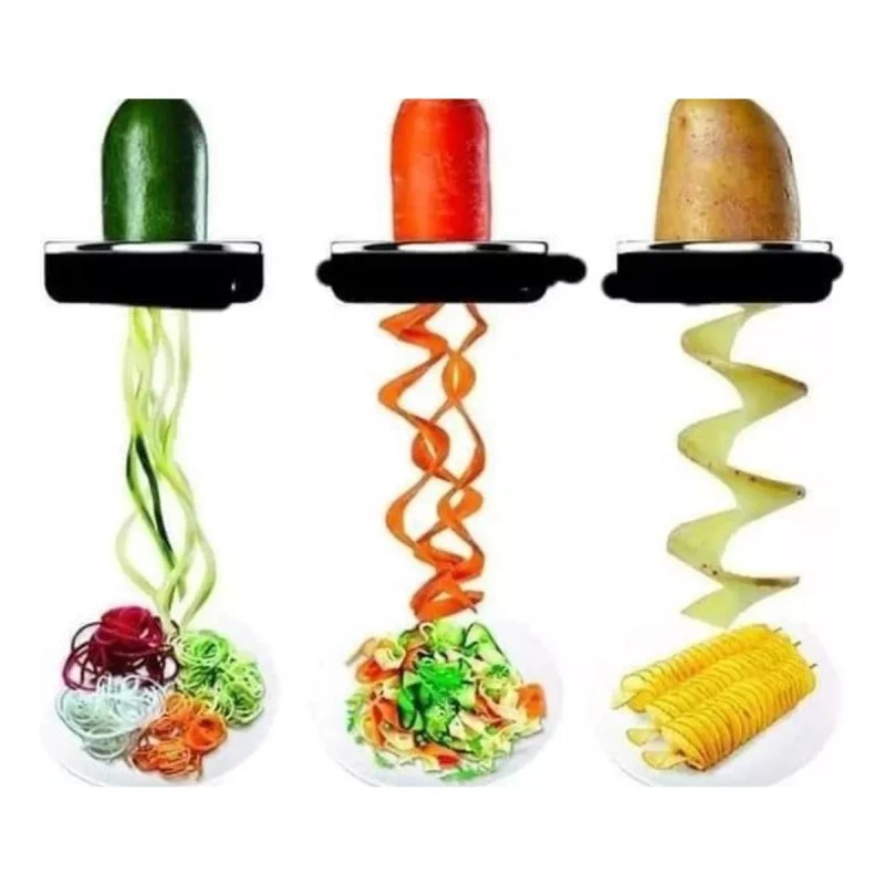 Betterware Corta Espiral 3 En 1 Rallador Verduras Tres Cortes