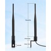 Superbat 4G LTE Outdoor Wall Mount Waterproof SMA Male Antenna