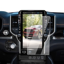2025 Dodge Ram 1500 Screen Protector - 14.4-Inch Navigation 9H Tempered Glass HD Screen 2025 Dodge Ram 1500/2500/3500(Laramie/Rebel/RHO/Limited/Limited Longhorn/Tungsten) Accessories Anti Fingerprints