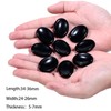 Rockcloud Pack of 4 1.3" Thumb Worry Stone Oval Shape