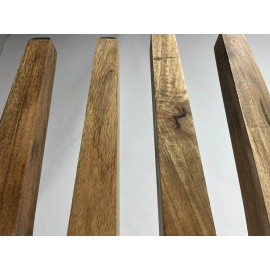 Anaya Table Legs, Set Of 4, Natural Wood Stain