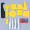 EVTSCAN 17Pcs/Set Plastic Sealant Spreader Window Caulking Scraper Glass Glue