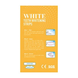 Teeth Whitening Strips,Professional Effects,Whitening Without The Sensitivity - Dentist Formulated & Certified Non-Toxic,14 Strips，Dryness