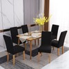 Stretch Dining Chair Covers Soft Removable Kitchen Seat Covers Parsons