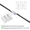 65 Pcs Spring Wire Connectors, Spring Clamp Terminal Cable Clamp
