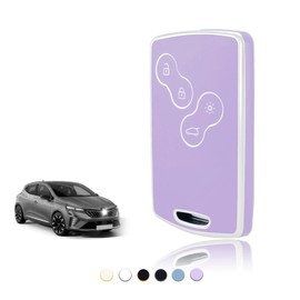 TOOMUME Key Cover, Car Key Case Card Suitable for Renault Scenic Clio Laguna Megane Zoe Captur Duster Espace Fluence Koleos Kadjar Logan, Key Cover Protection Key Case – Smart Key