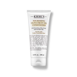 Kiehl's Olive Fruit Oil Conditioner, Acondicionador Nutritivo de Fruta de Olivo, Para Cabello Seco y Dañado, Promueve el Brillo y Desenreda, con Aceite de Aguacate y Olivo, 200 ml