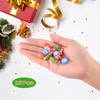 KUUQA 40Pcs Christmas Pencils with 35Pcs Erasers Fun Equipment for