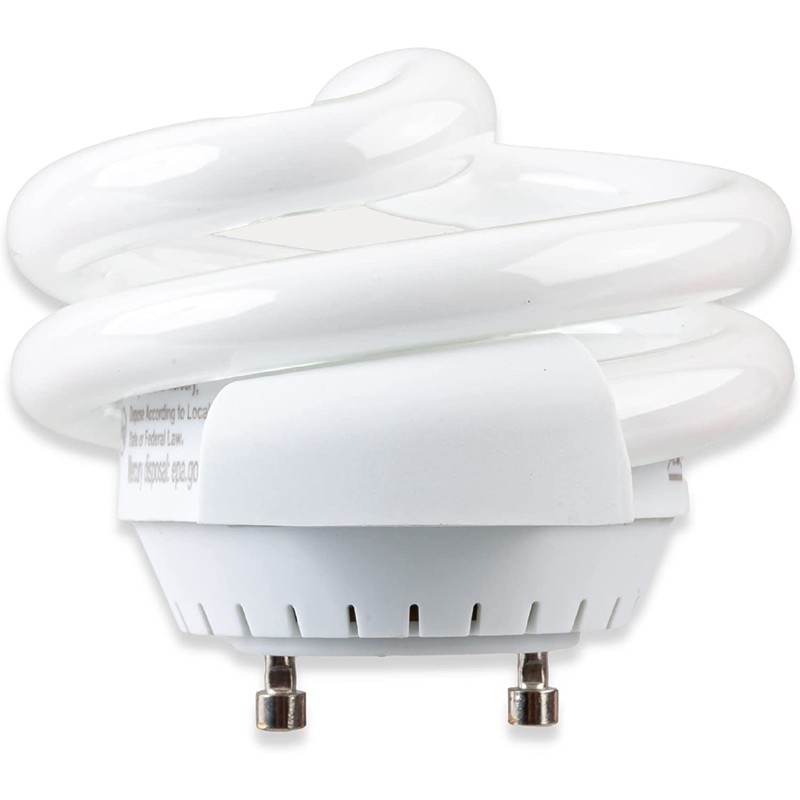 SLEEKLIGHTING 13Watt T2 Spiral CFL GU24 Base Puck Light Bulb