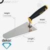 DEKOR Plaster and Brick Trowel - Size 8" - German