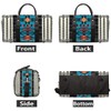 Aztec Boho Travel Duffel Bag, Sports Tote Gym Bag Weekender