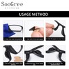 SooGree Eyeglesses Nose Pads,Eyeglasses Repair Kit Soft Silicone Nose Pads