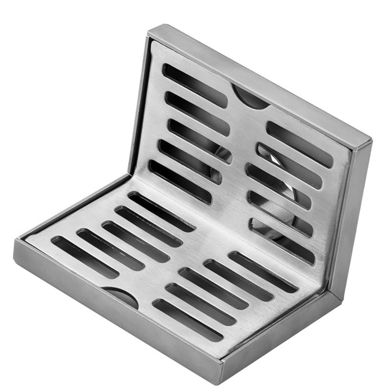 Side Drain 304 Stainless Steel Corrosion Resistance Thickened L Shape