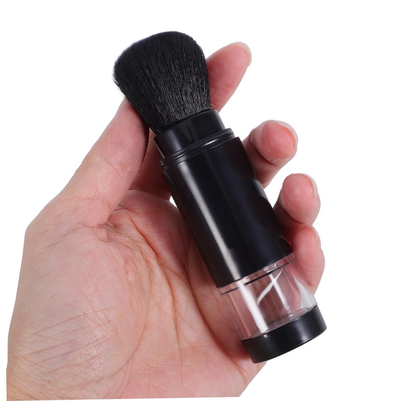 SAFIGLE Refillable Makeup Brush Integrated Bottle Retractable Design for Blush
