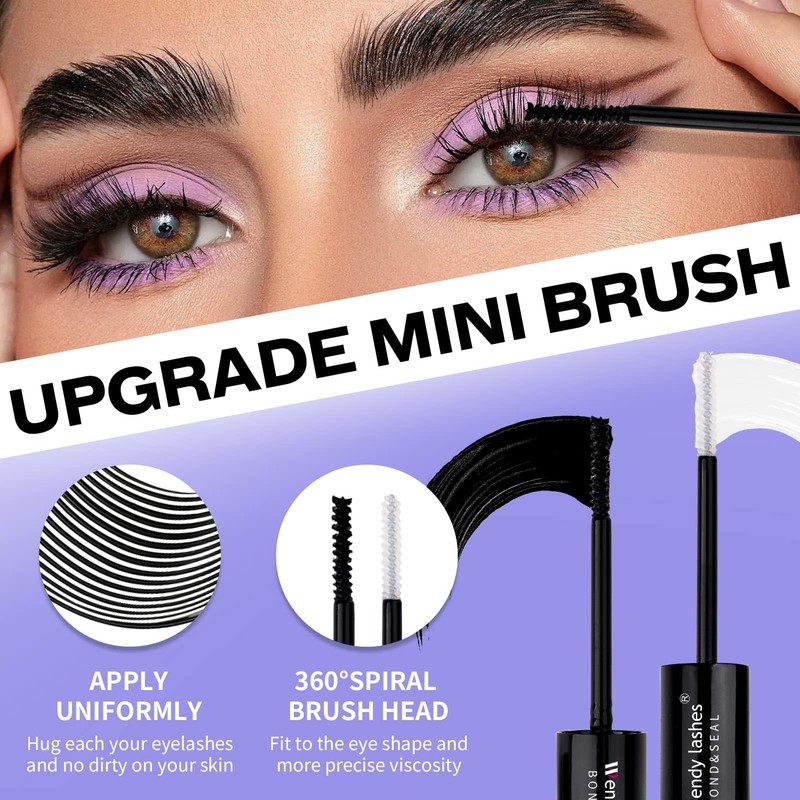 Lash Clusters Kit for Eyelash Extensions: DIY, Natural, Fluffy, Wispy,