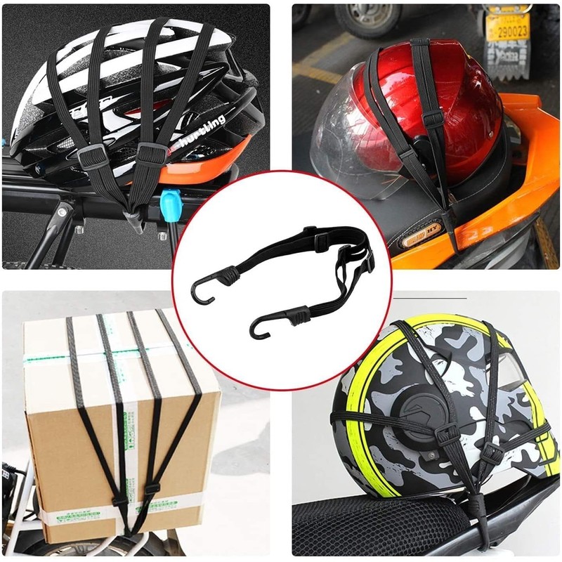 2 Pieces Luggage Carrier Tension Belt, Bicycle Strapping Tape Elastic