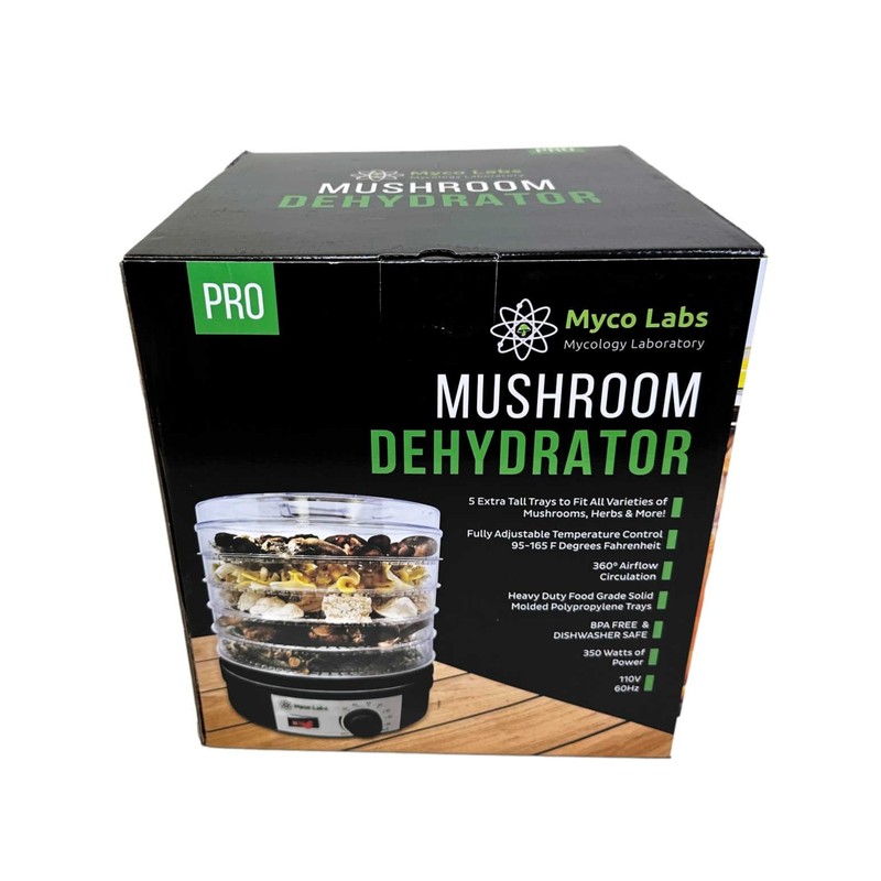 Myco Labs 350 Watt Mushroom Dehydrator with Adjustable Temperature Control