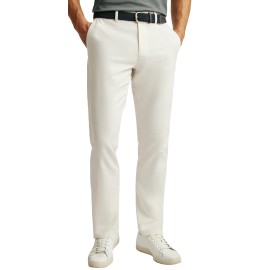 Bonobos Mens Golf Pants Performance Link 5 Pocket Slim Taper Coconut 34x32
