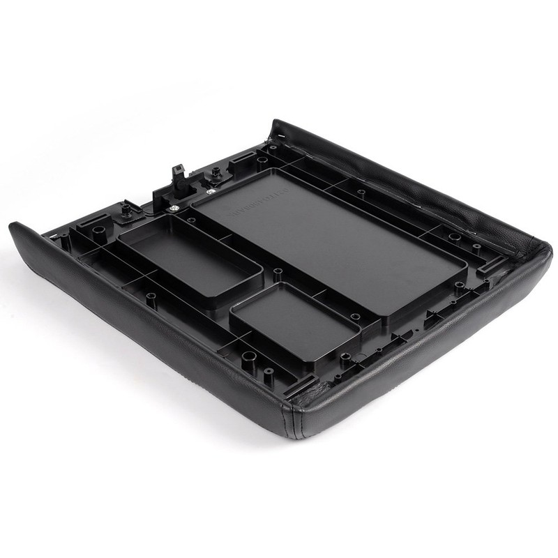 Gplus New Center Console Lid Assembly w/Latch Black for 2007-2013