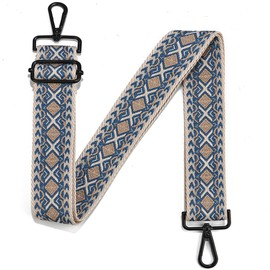 LVYOUME Black Hardware Purse Strap Adjustable Replacement Belts Wide Bag Straps for Canvas Crossbody Purses Messenger Bags Shoulder Handbags…